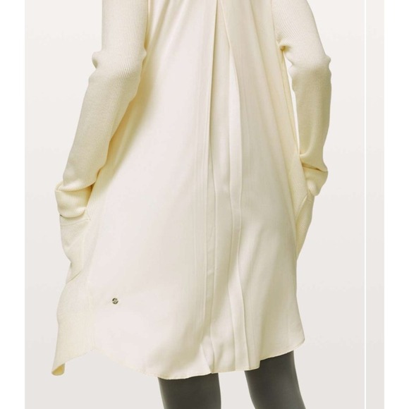 Lululemon Still At Ease Wrap Sz 12 cardigan comfy preppy yoga - Picture 3 of 9